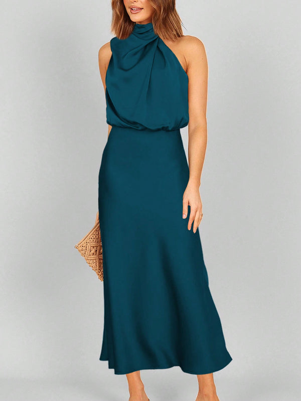 Ropa de Mujer, Ropa de Mujer, Vestidos de mujer, Vestidos midi para mujer, Agua verde azul