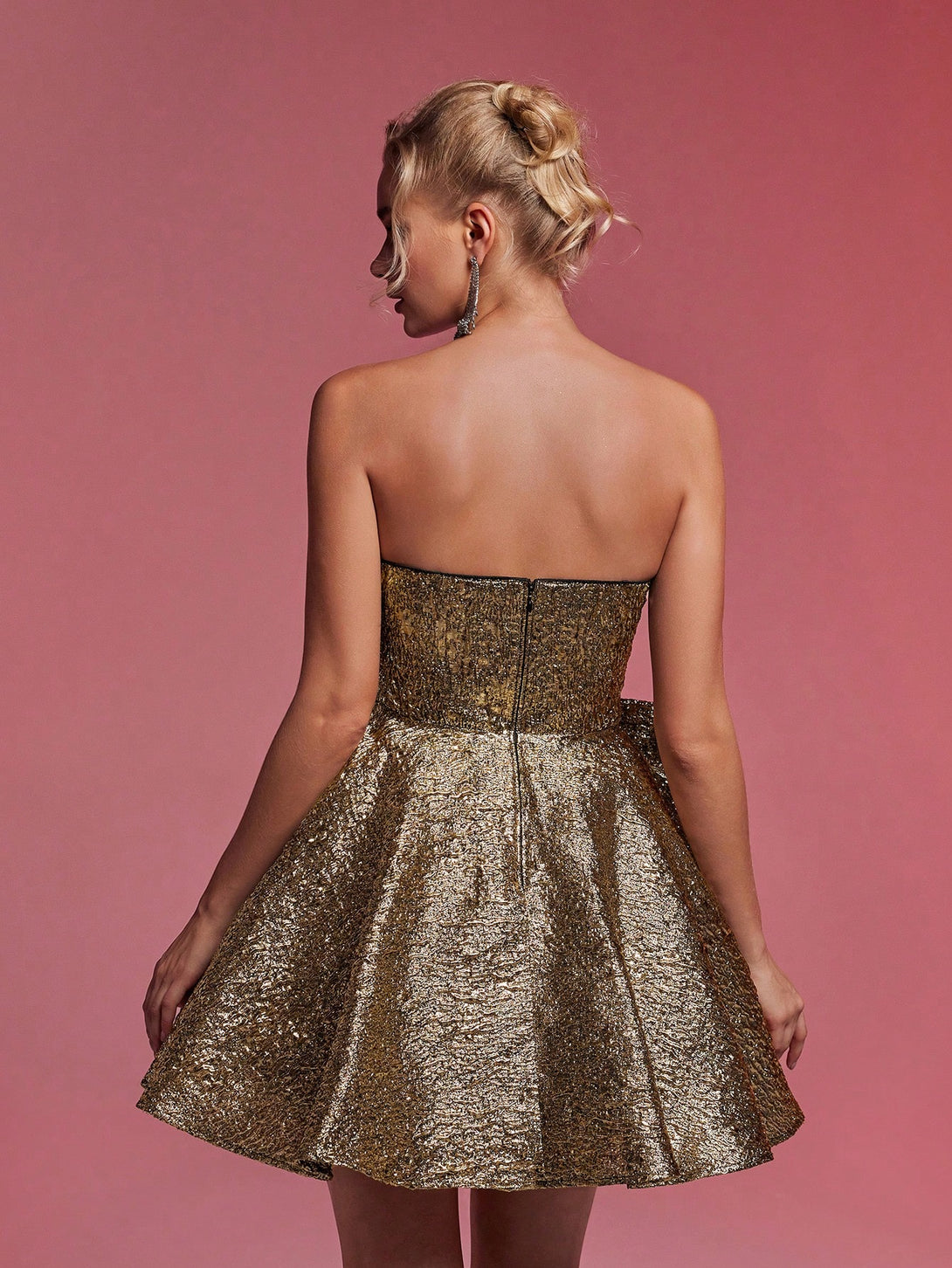 Ropa de Mujer, Bodas & Eventos, Ropa de Fiesta de Mujer, Vestidos de fiesta para mujer, 40589566, Dorado