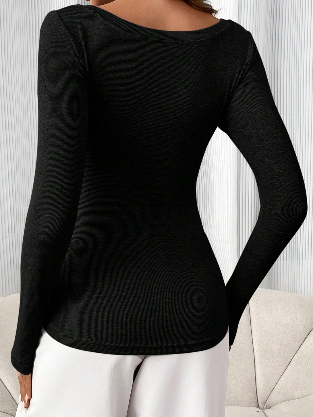 Ropa de Mujer, Ropa Premamá, Tops Premamá, Camisetas premamá, Negro