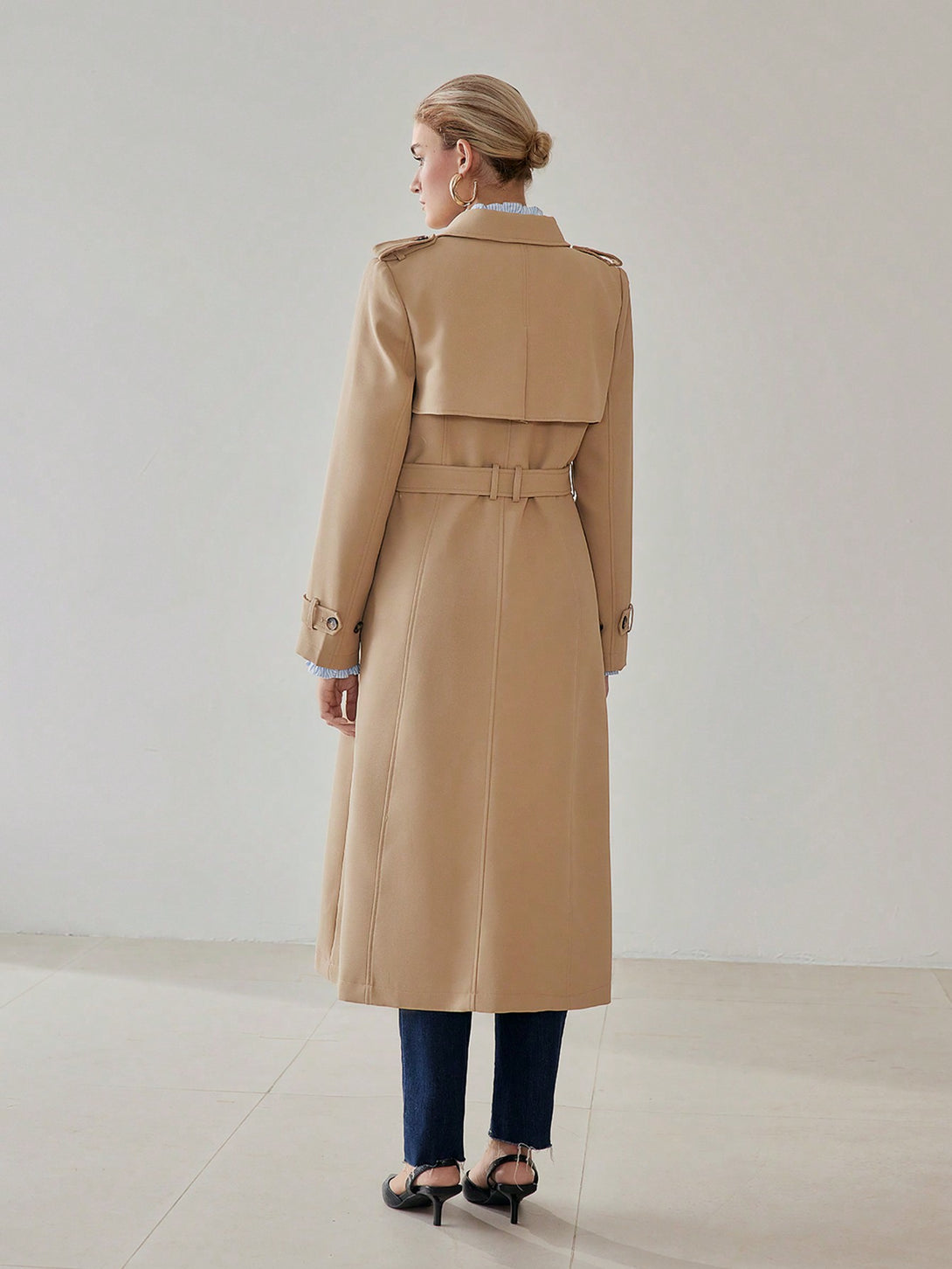 Ropa de Mujer, Ropa de Exterior para Mujer, Gabardinas para Mujer, OUTFITS LOOKBOOK, 40648695, Caqui