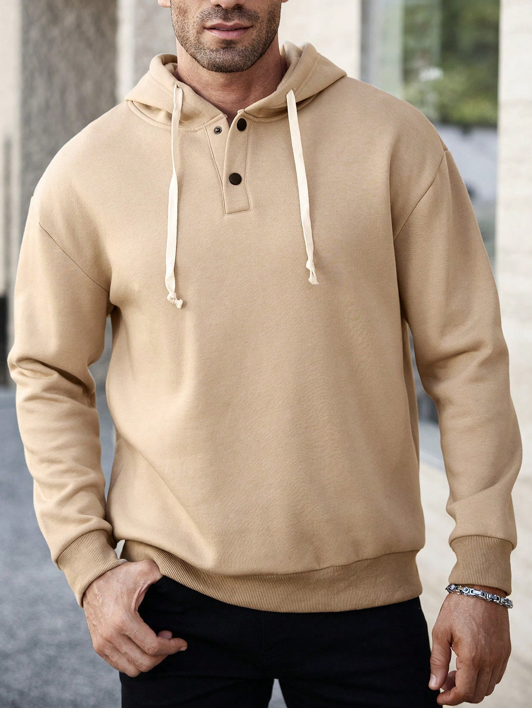 Hombres, Ropa de hombre, Capuchas & Sudaderas para hombres, Sudaderas con Capucha para Hombre, 40694141, Albaricoque