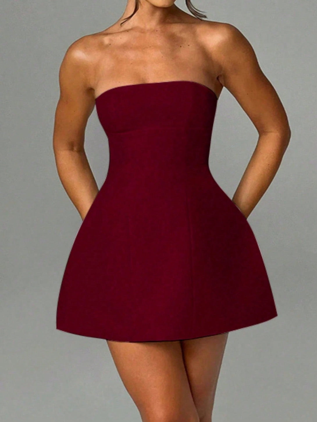 Ropa de Mujer, Ropa de Mujer, Vestidos de mujer, Vestidos cortos de mujer, Rojo