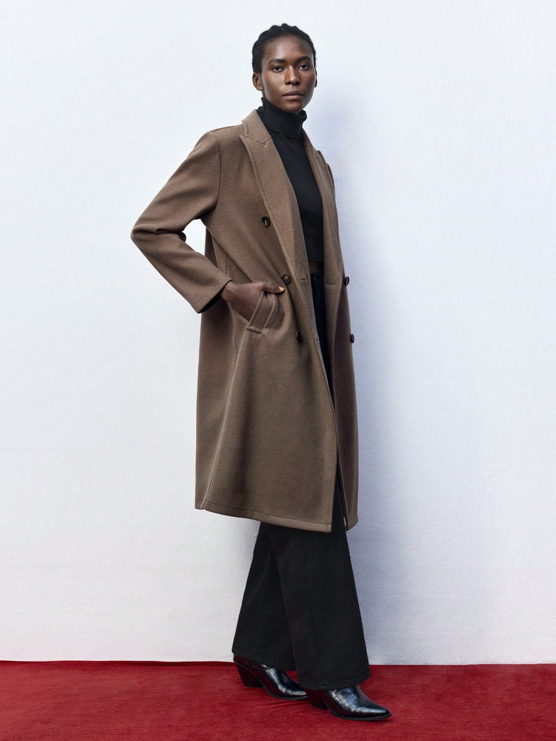 Ropa de Mujer, Ropa de Exterior para Mujer, Abrigos de Mujer, 40775684, Café integral