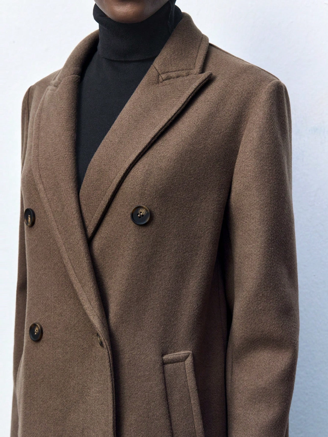 Ropa de Mujer, Ropa de Exterior para Mujer, Abrigos de Mujer, 40775684, Café integral