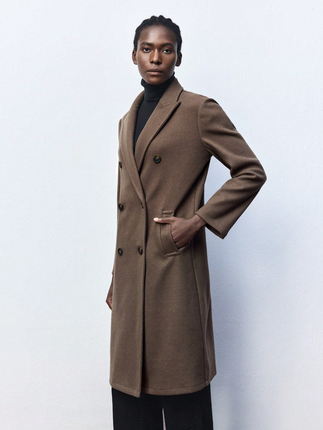 Ropa de Mujer, Ropa de Exterior para Mujer, Abrigos de Mujer, 40775684, Café integral