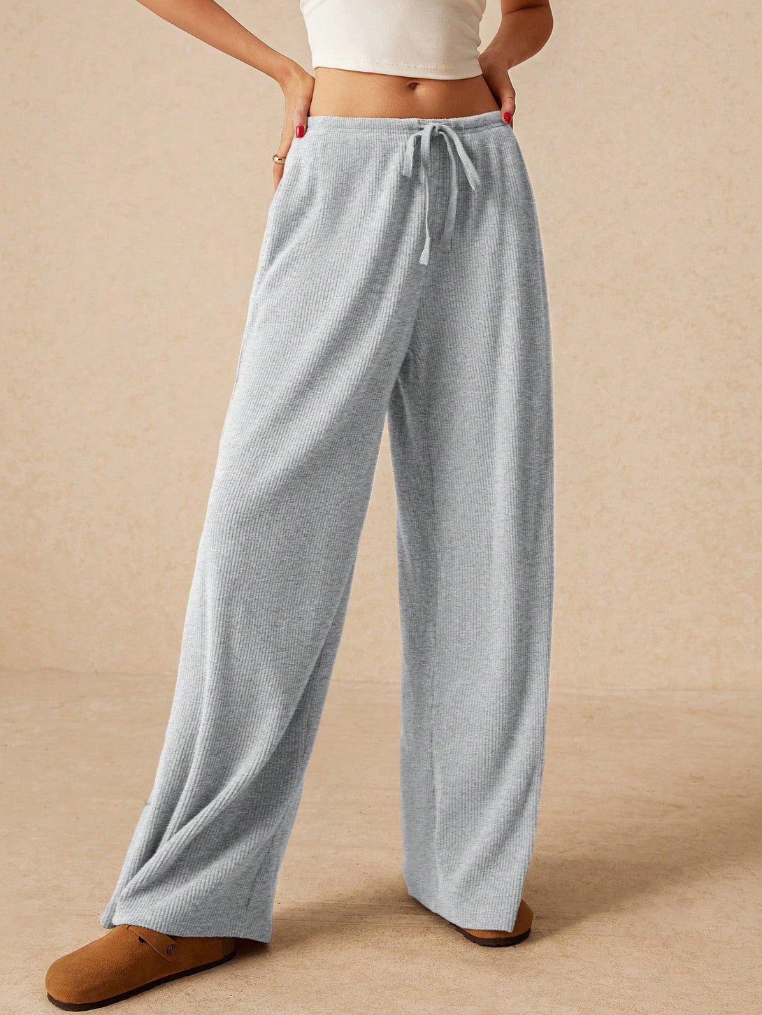 Ropa de Mujer, Ropa de Mujer, Bottoms de Mujer, Pantalones de Mujer, Gris