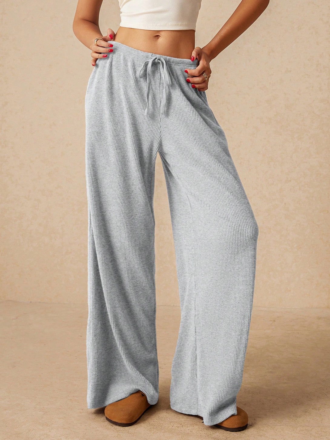 Ropa de Mujer, Ropa de Mujer, Bottoms de Mujer, Pantalones de Mujer, Gris