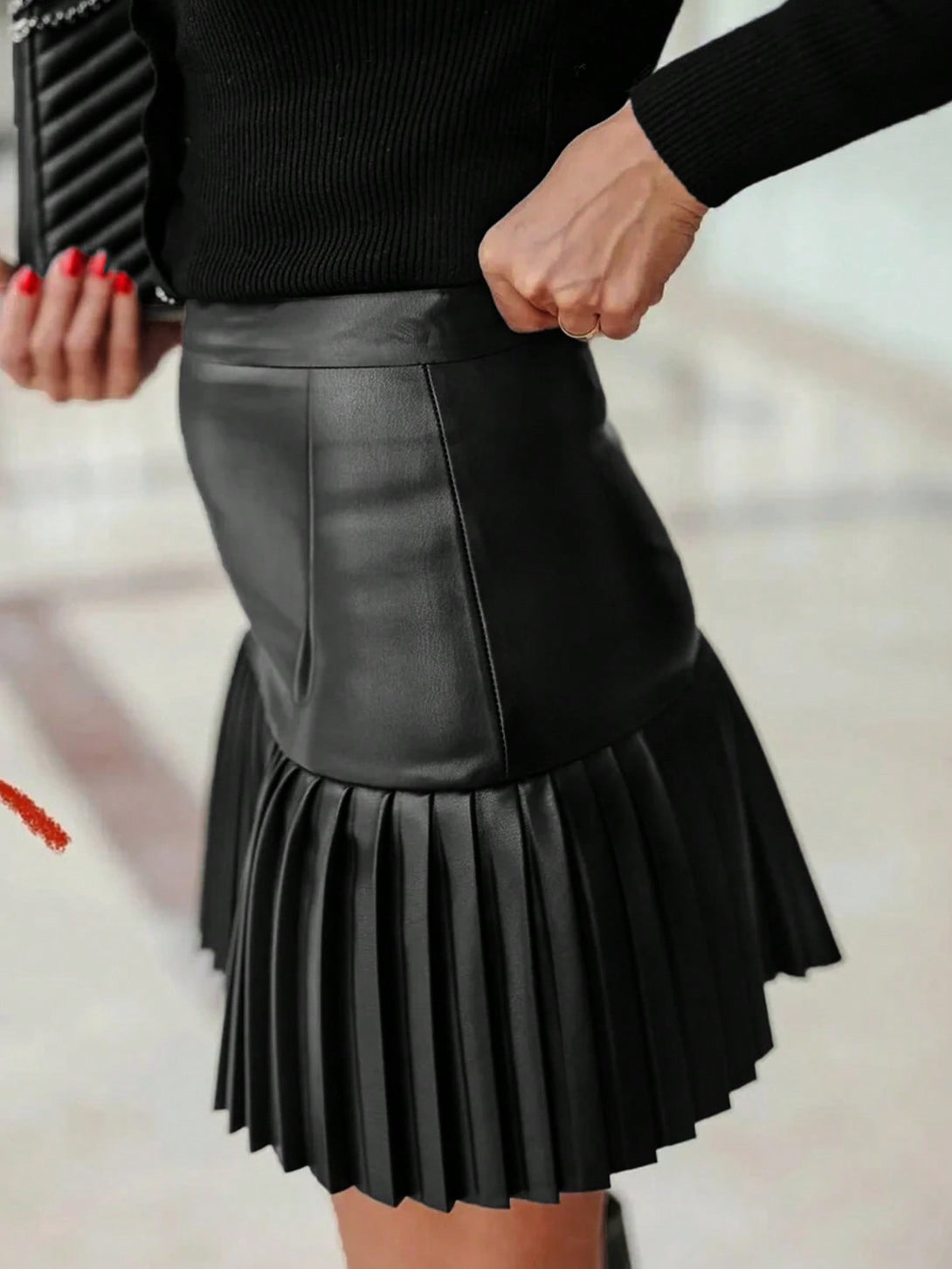 Ropa de Mujer, Bottoms de Mujer, Faldas de Mujer, 40214169, Negro