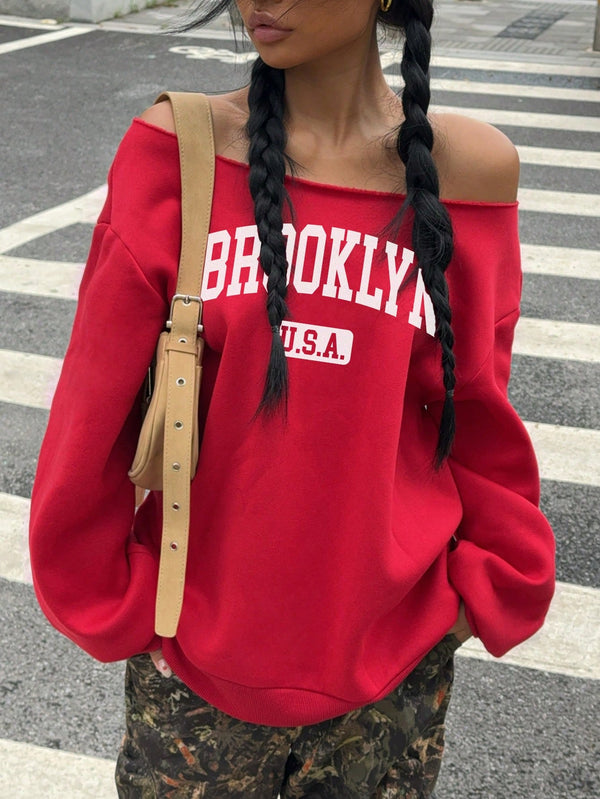 Ropa de Mujer, Ropa de Mujer, Sudaderas de Mujer, Rojo