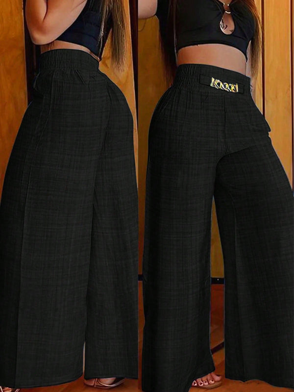 Ropa de Mujer, Ropa de Mujer, Bottoms de Mujer, Pantalones de Mujer, Colección de trajes de mujer, Negro