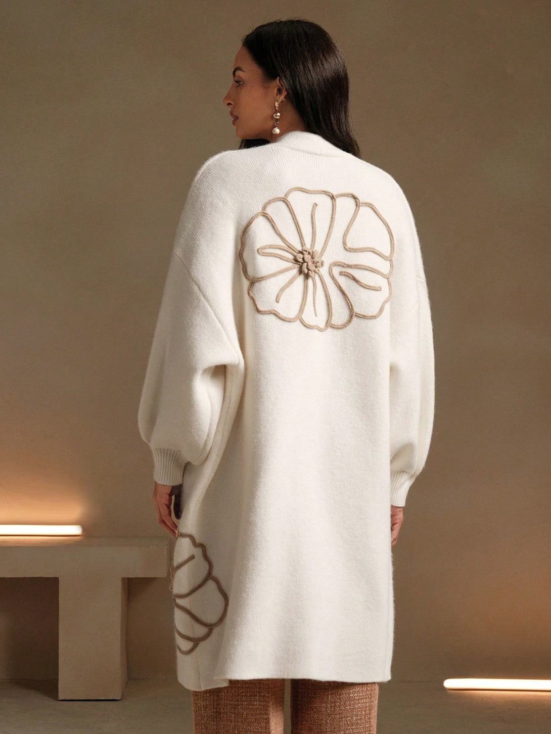 Ropa de Mujer, Tejido de Punto de Mujer, Cárdigans de Mujer, , 40885003, Albaricoque
