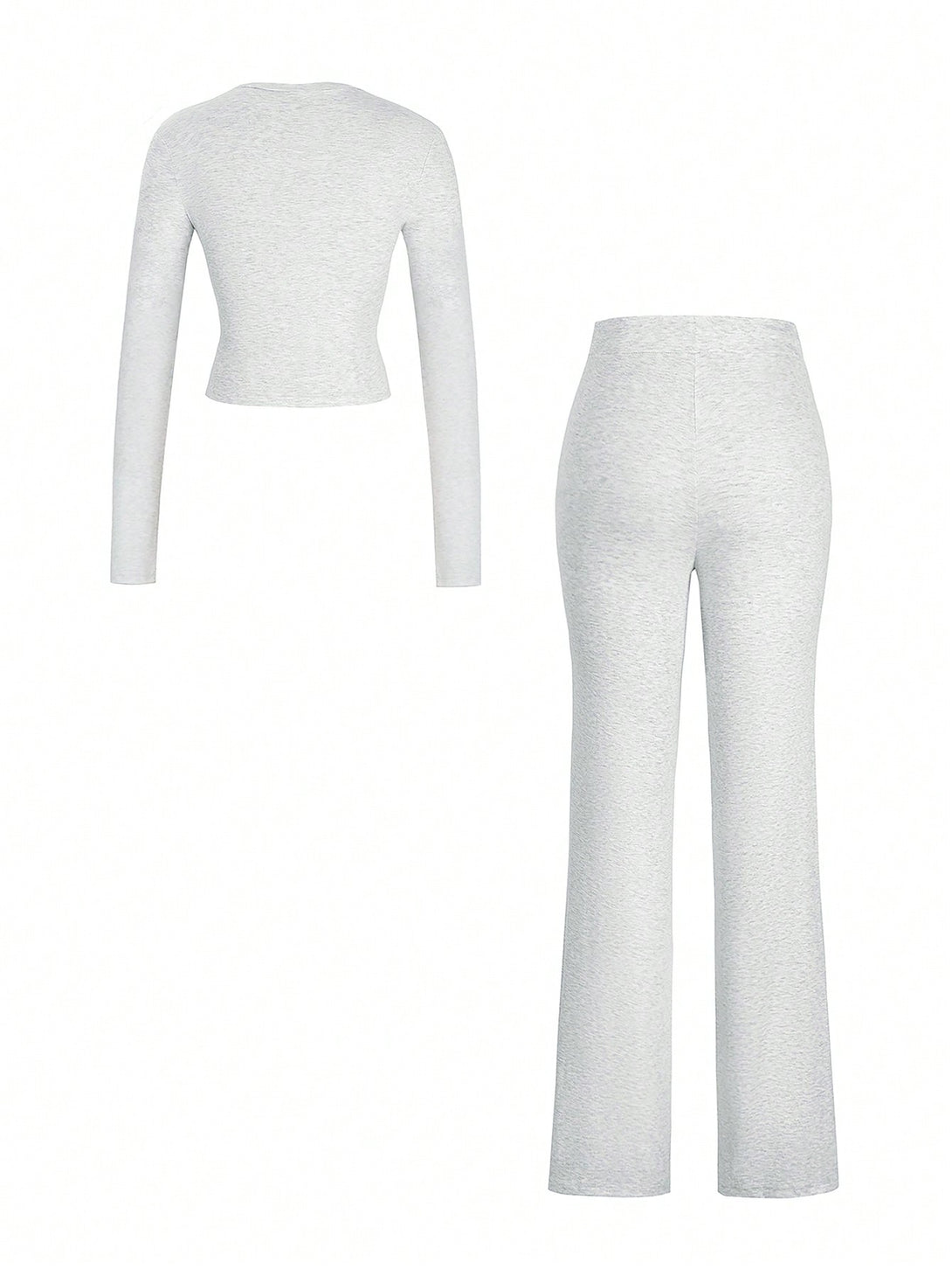 Ropa de Mujer, Conjunto para Mujer, Ropa Dos piezas para Mujer, , 39766537, Gris