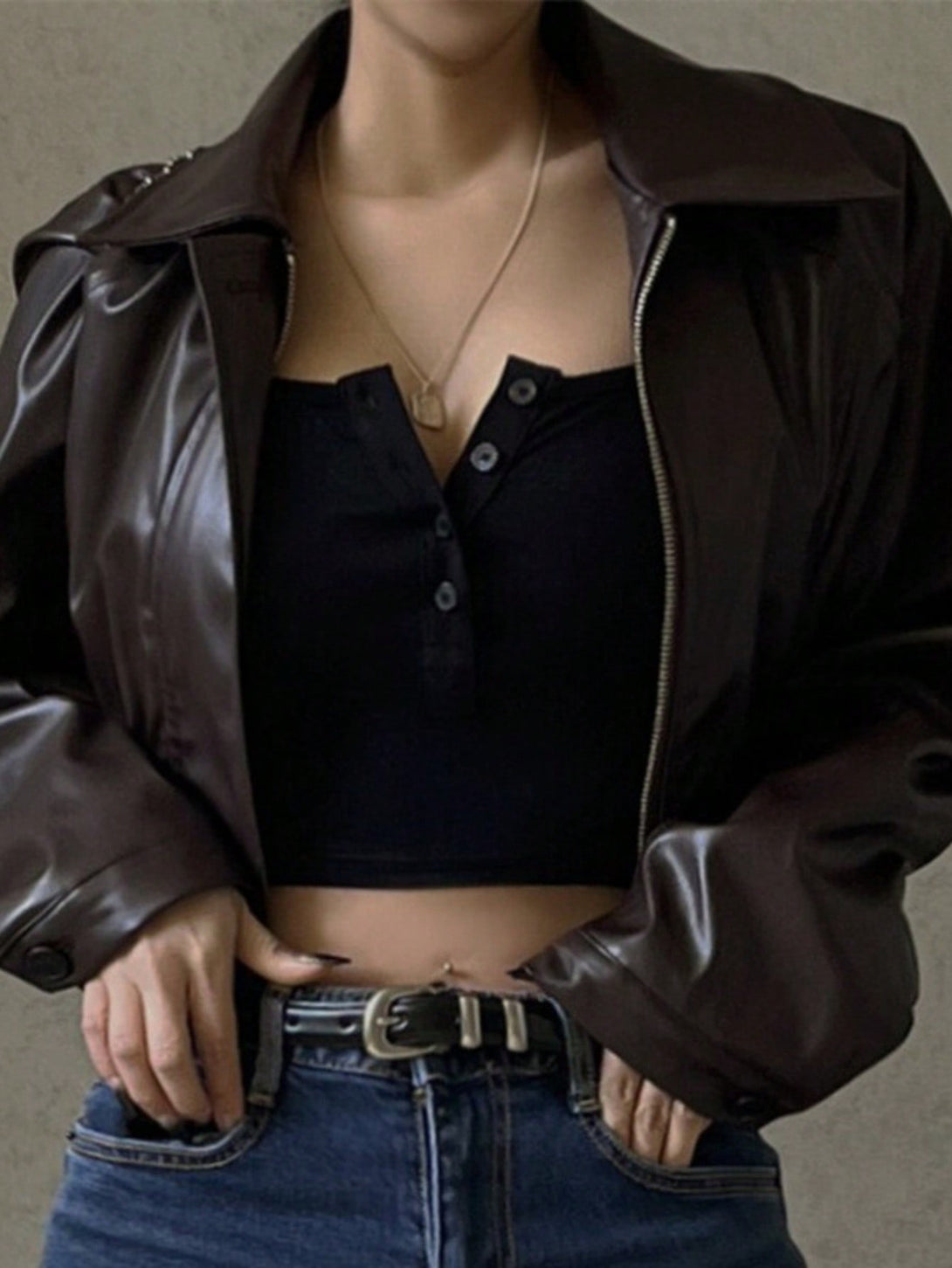 Ropa de Mujer, Ropa de Exterior para Mujer, Cazadoras para Mujer, 42403289, Marrón