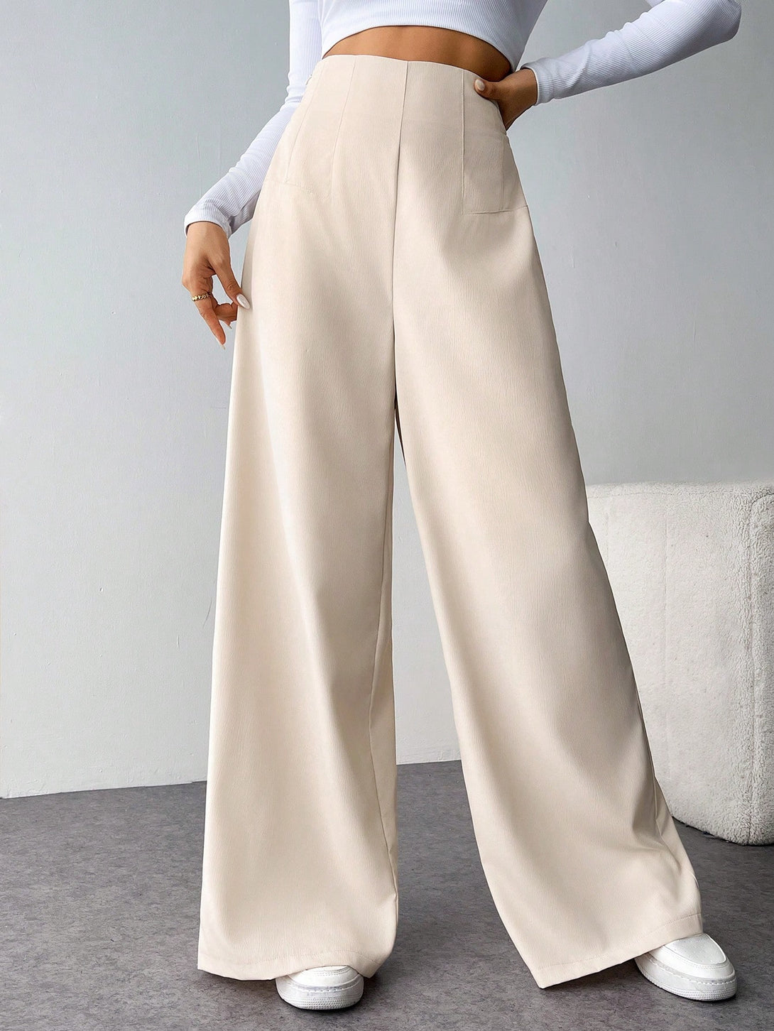 Ropa de Mujer, Bottoms de Mujer, Pantalones de Mujer, 41466542, Albaricoque