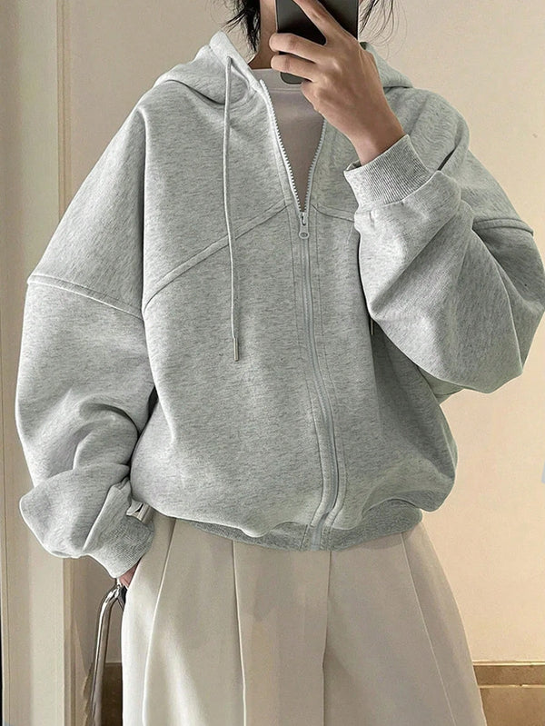 Ropa de Mujer, Sudaderas de Mujer, 41553295, Gris Claro