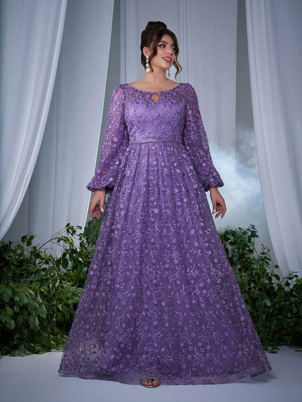 Ropa de Mujer, Bodas & Eventos, Boda Mujer Plus, Vestidos de Dama de Honor en Tallas Grandes, Morado