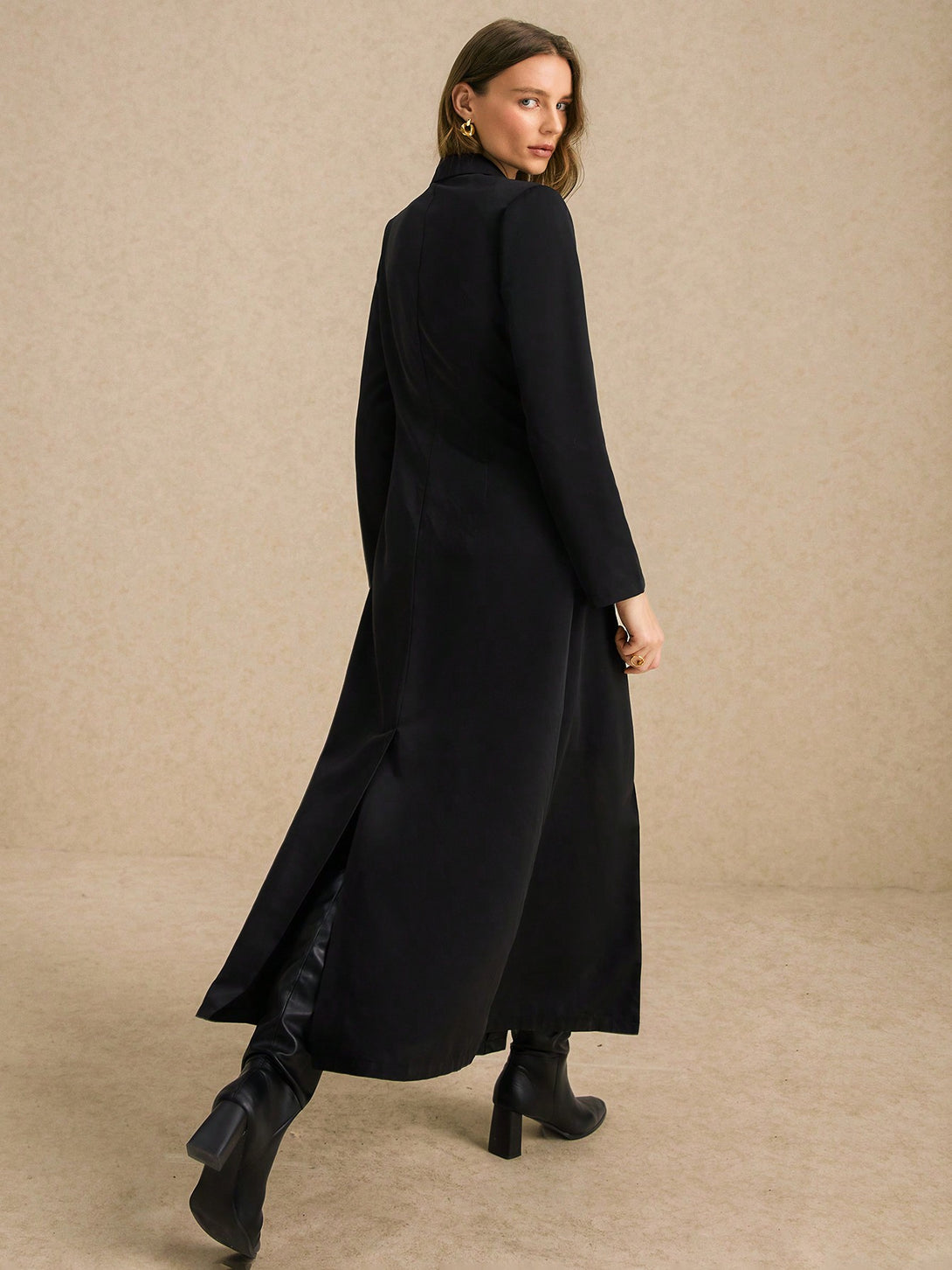 Ropa de Mujer, Ropa de Exterior para Mujer, Gabardinas para Mujer, 41690942, Negro