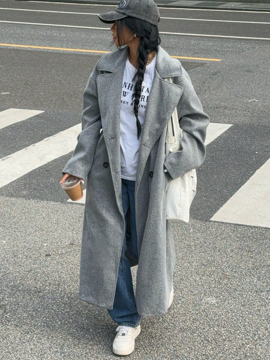 Ropa de Mujer, Ropa de Exterior para Mujer, Abrigos de Mujer, 41667778, Gris
