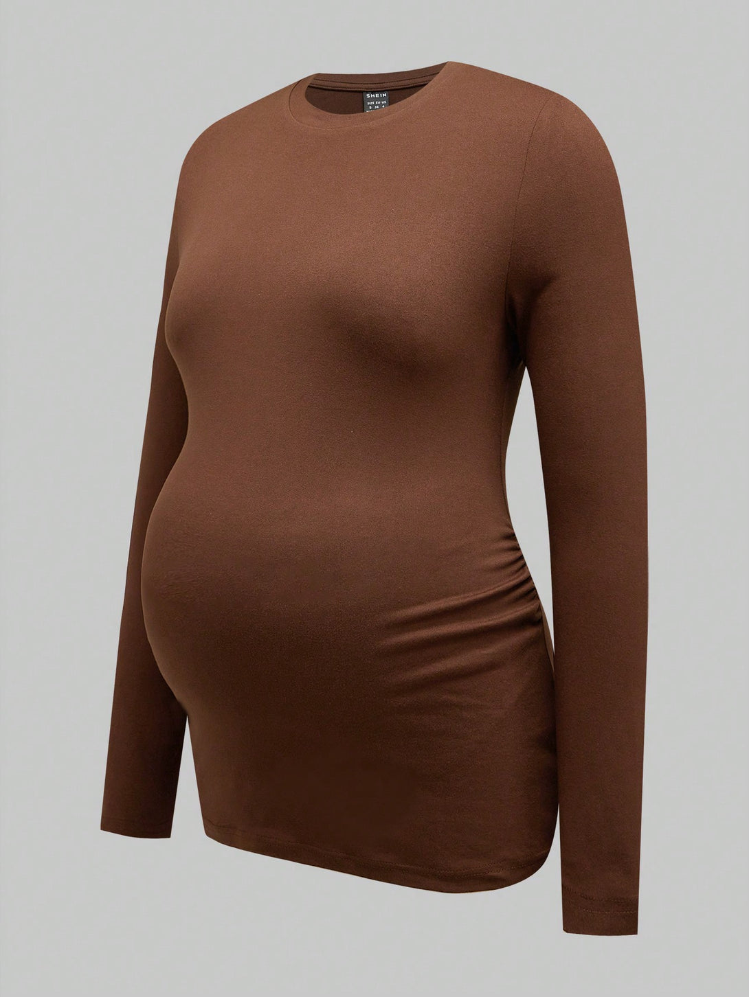 Ropa de Mujer, Ropa Premamá, Tops Premamá, Camisetas premamá, Marrón