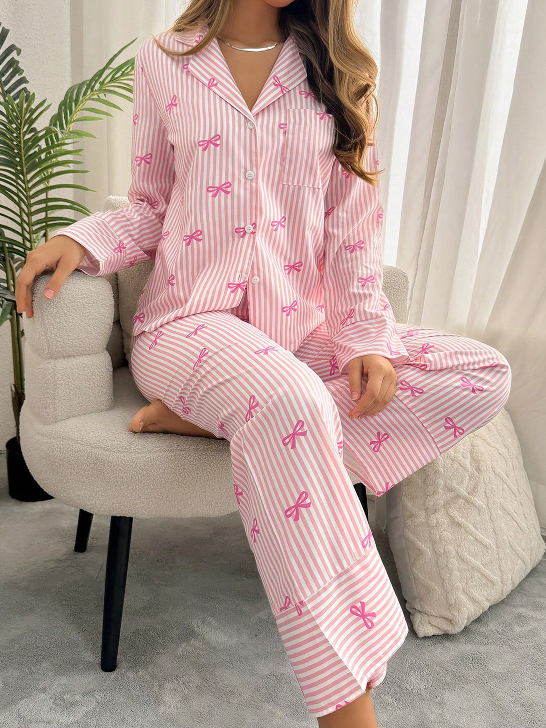 Ropa Interior y Ropa de Dormir, Pijama & Ropa de Descanso de Mujer, Ropa de Dormir para Mujeres, Sets de Pijamas de Mujer, 41924538, Multicolor