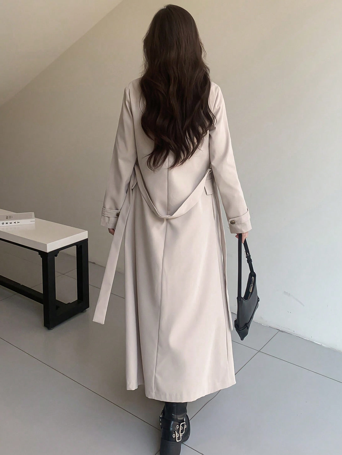 Ropa de Mujer, Ropa de Exterior para Mujer, Gabardinas para Mujer, 41983341, Caqui