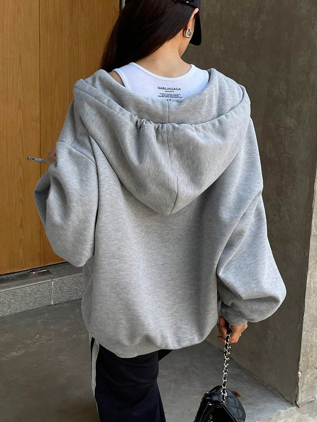 Ropa de Mujer, Ropa de Mujer, Sudaderas de Mujer, Gris Claro