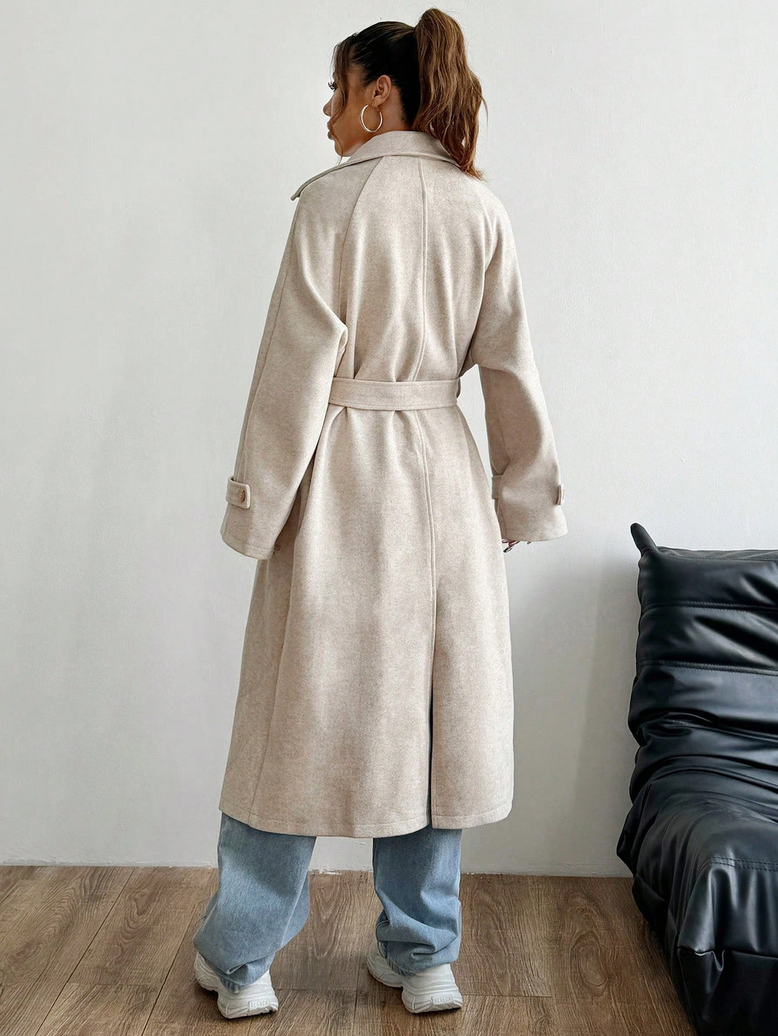 Ropa de Mujer, Ropa de Exterior para Mujer, Abrigos de Mujer, 41970576, Albaricoque