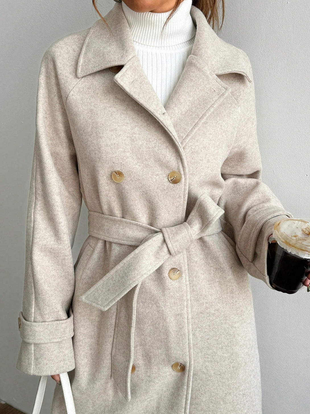 Ropa de Mujer, Ropa de Exterior para Mujer, Abrigos de Mujer, 41970576, Albaricoque