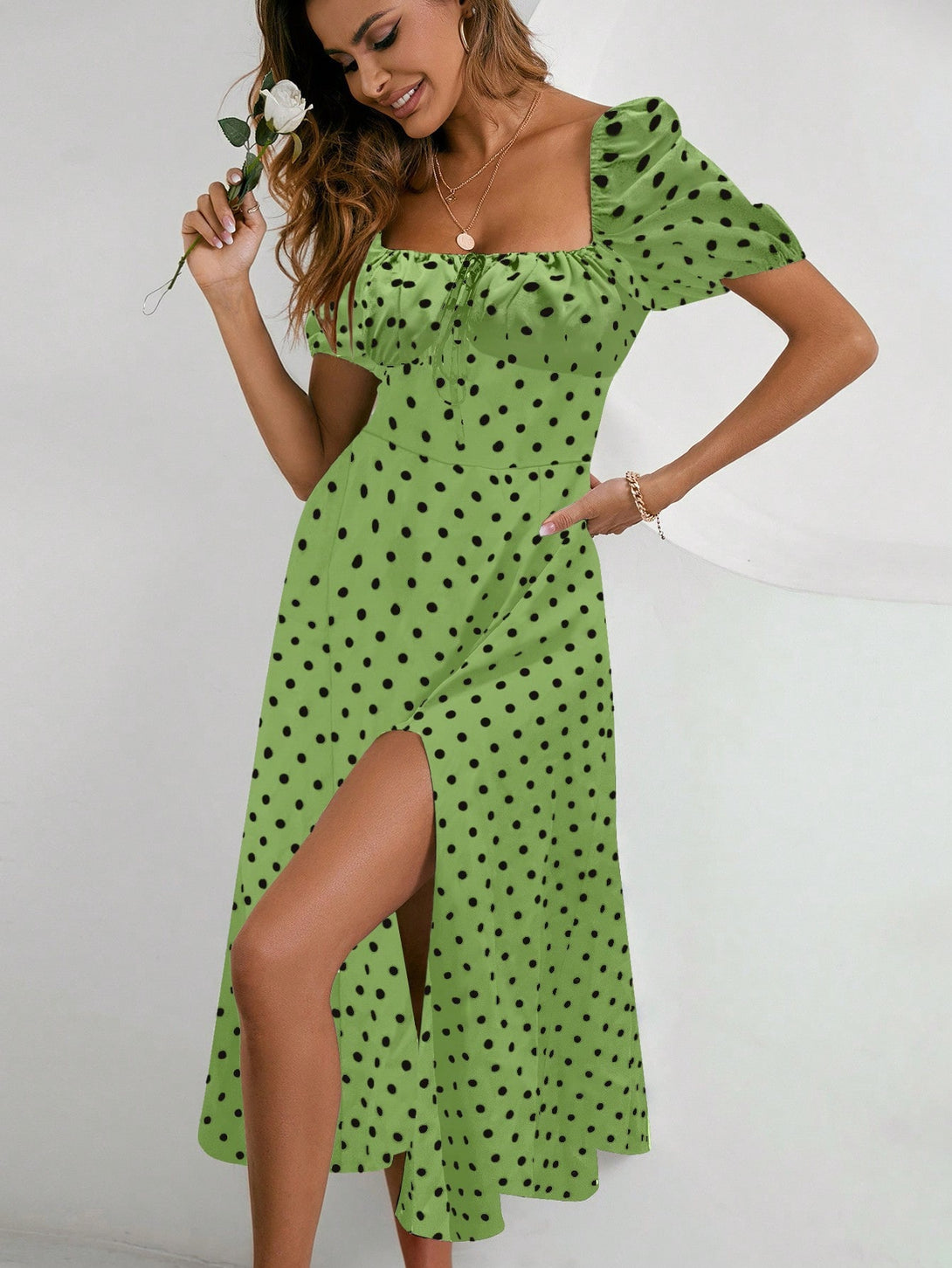 Ropa de Mujer, Ropa de Mujer, Vestidos de mujer, Vestidos largos de mujer, Verde Oliva