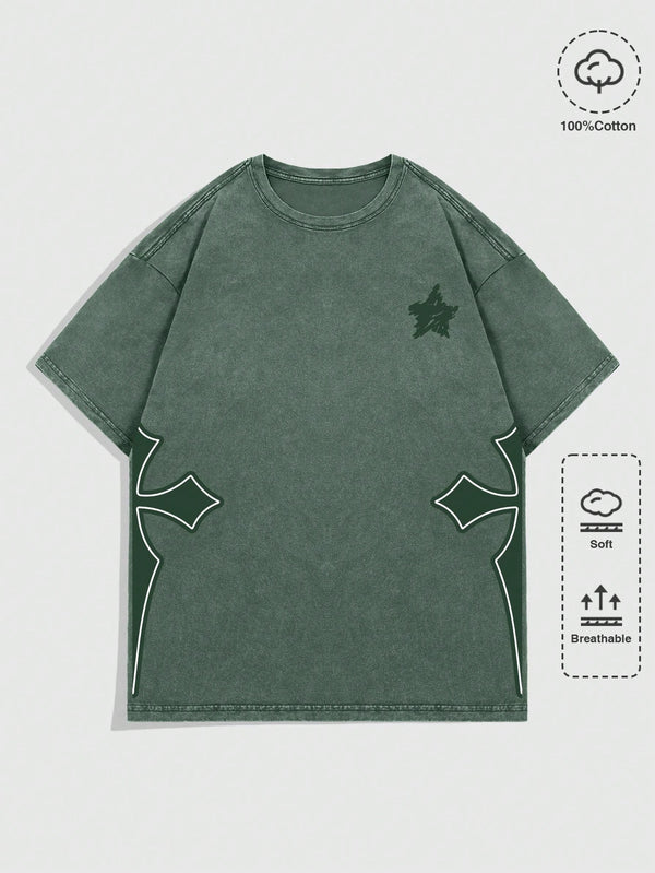 Hombres, Ropa de hombre, Tops para Hombre, Camisetas de hombre, 39183267, Verde