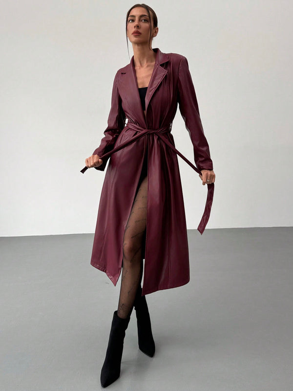 Ropa de Mujer, Ropa de Exterior para Mujer, Abrigos de Mujer, 42031950, Burdeos