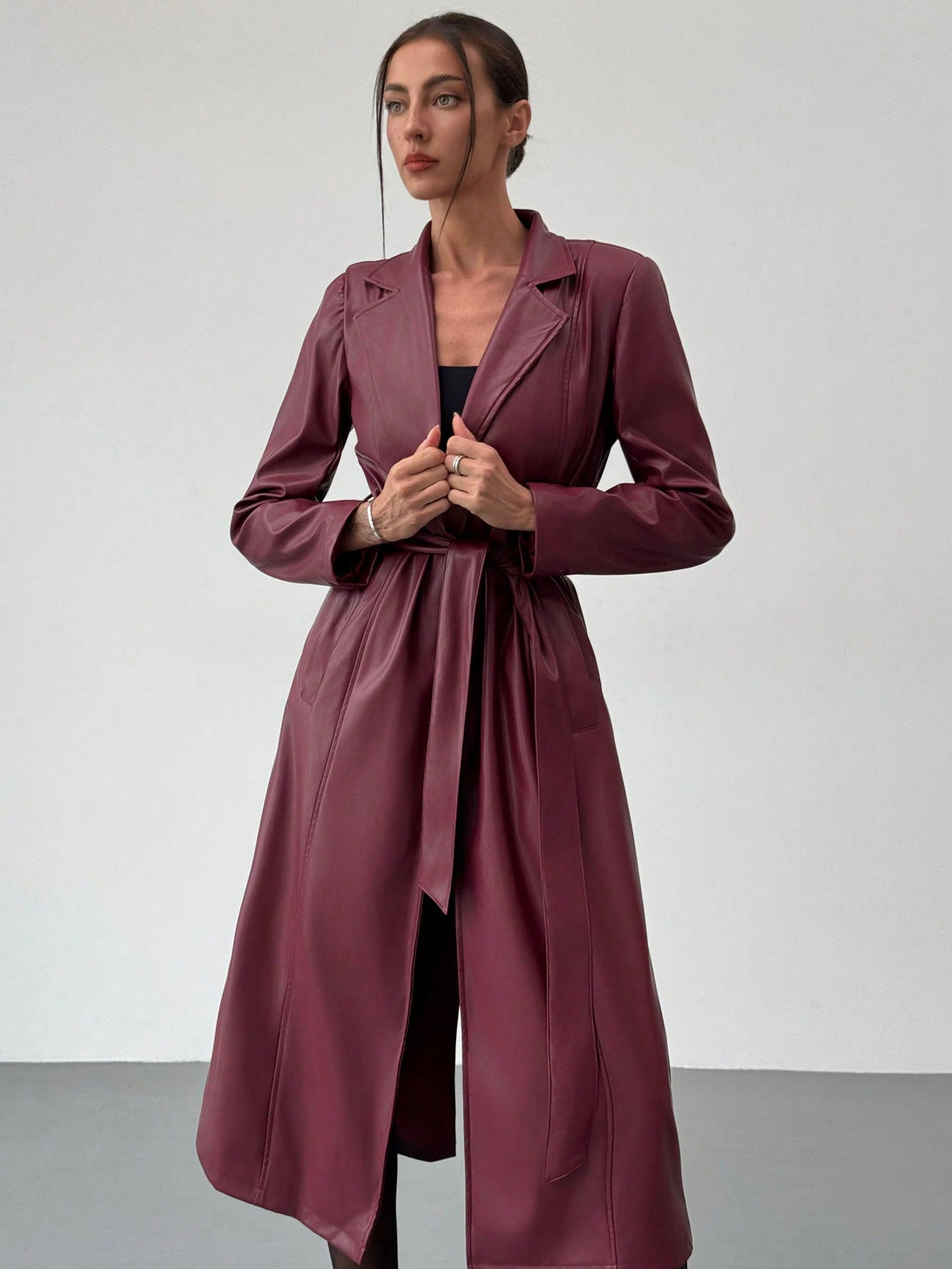 Ropa de Mujer, Ropa de Exterior para Mujer, Abrigos de Mujer, 42031950, Burdeos