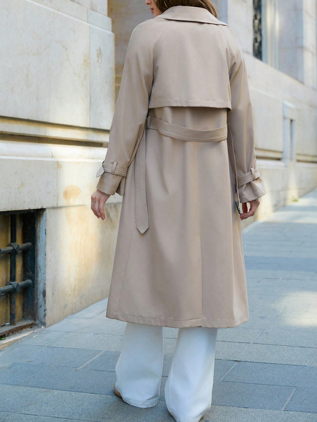 Ropa de Mujer, Ropa de Exterior para Mujer, Gabardinas para Mujer, 42078404, Camel