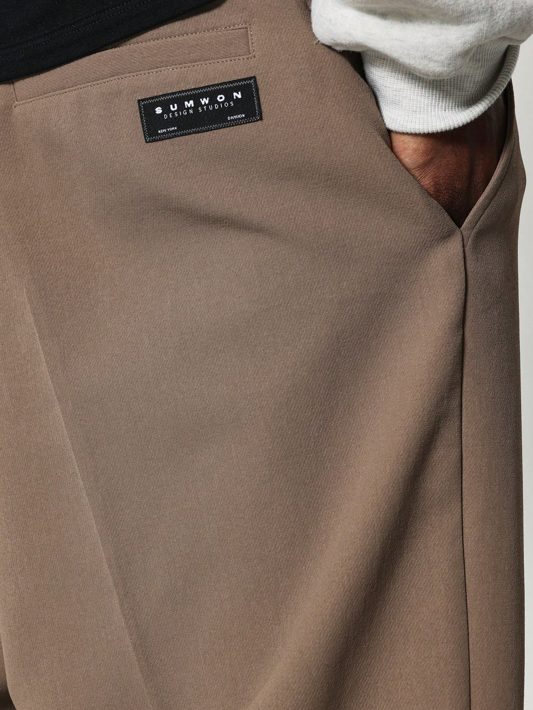 Hombres, Ropa de hombre, Trajes & Piezas separadas para Hombres, pantalones de traje de hombre, 42170081, Café integral