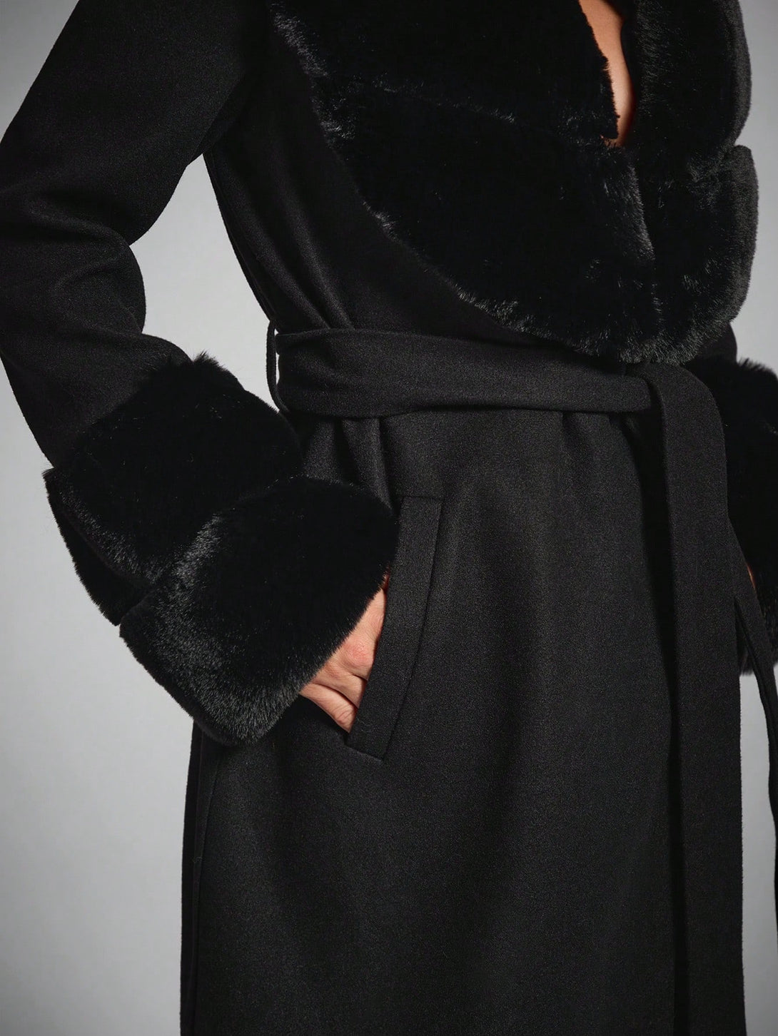 Ropa de Mujer, Ropa de Exterior para Mujer, Abrigos de Mujer, COUPLE LOOKBOOK, 42294973, Negro