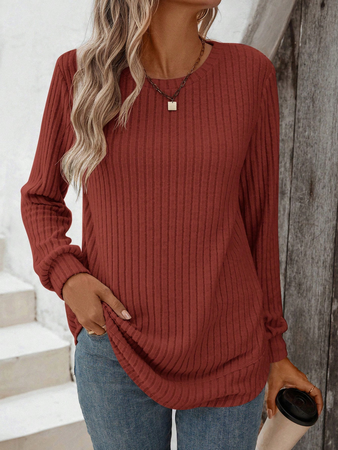 Ropa de Mujer, Sudaderas de Mujer, 42353096, Óxido marrón