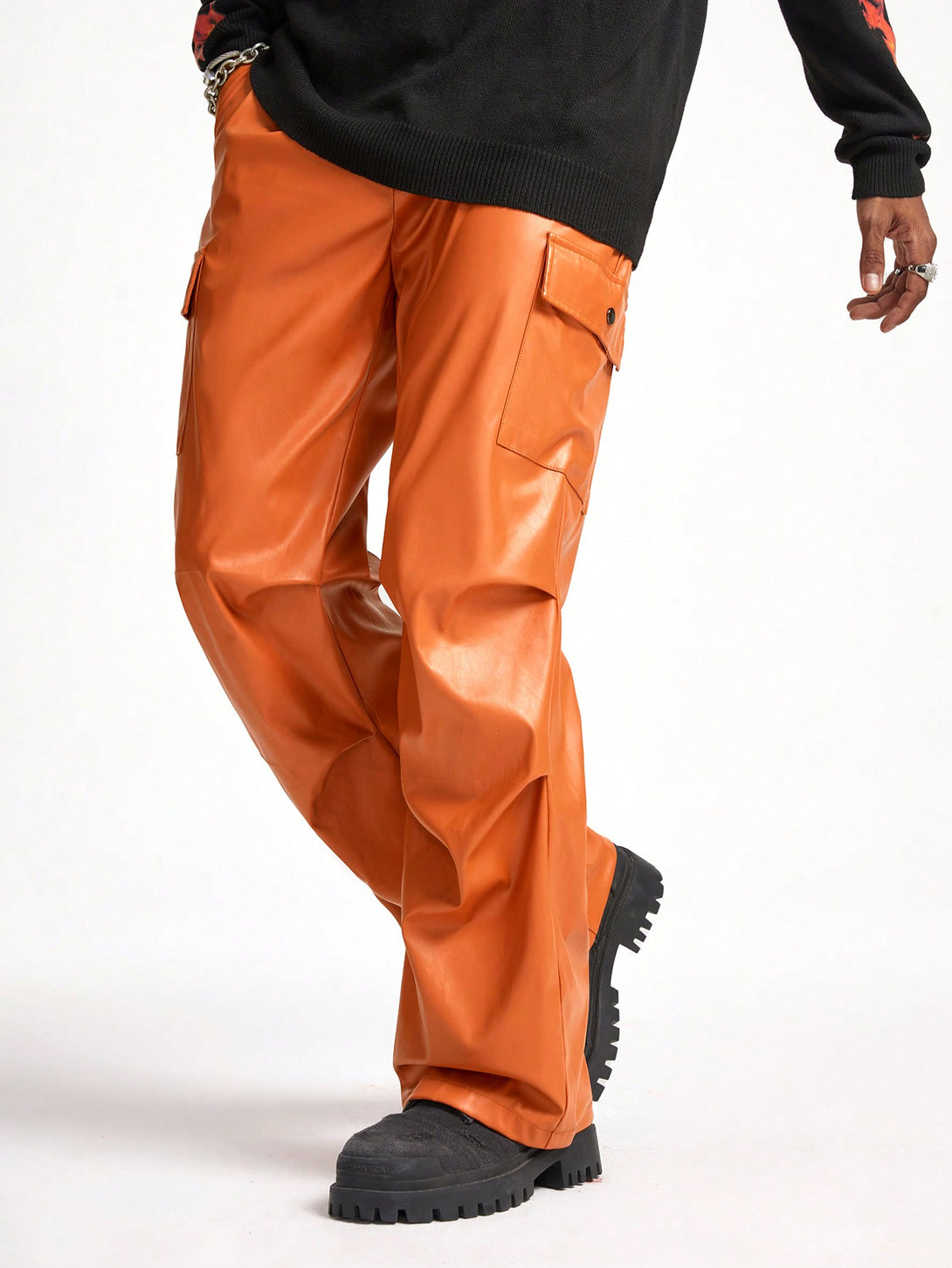 Hombres, Ropa de hombre, Bottoms de hombres, Pantalones para hombre, 42501647, Naranja