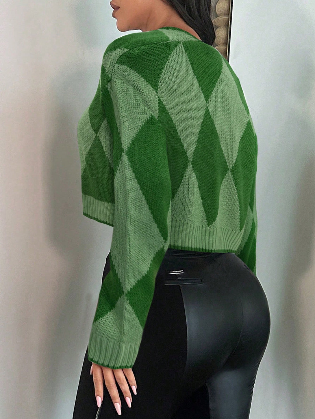 Ropa de Mujer, Tejido de Punto de Mujer, Cárdigans ligeros para mujer, 42710659, Verde