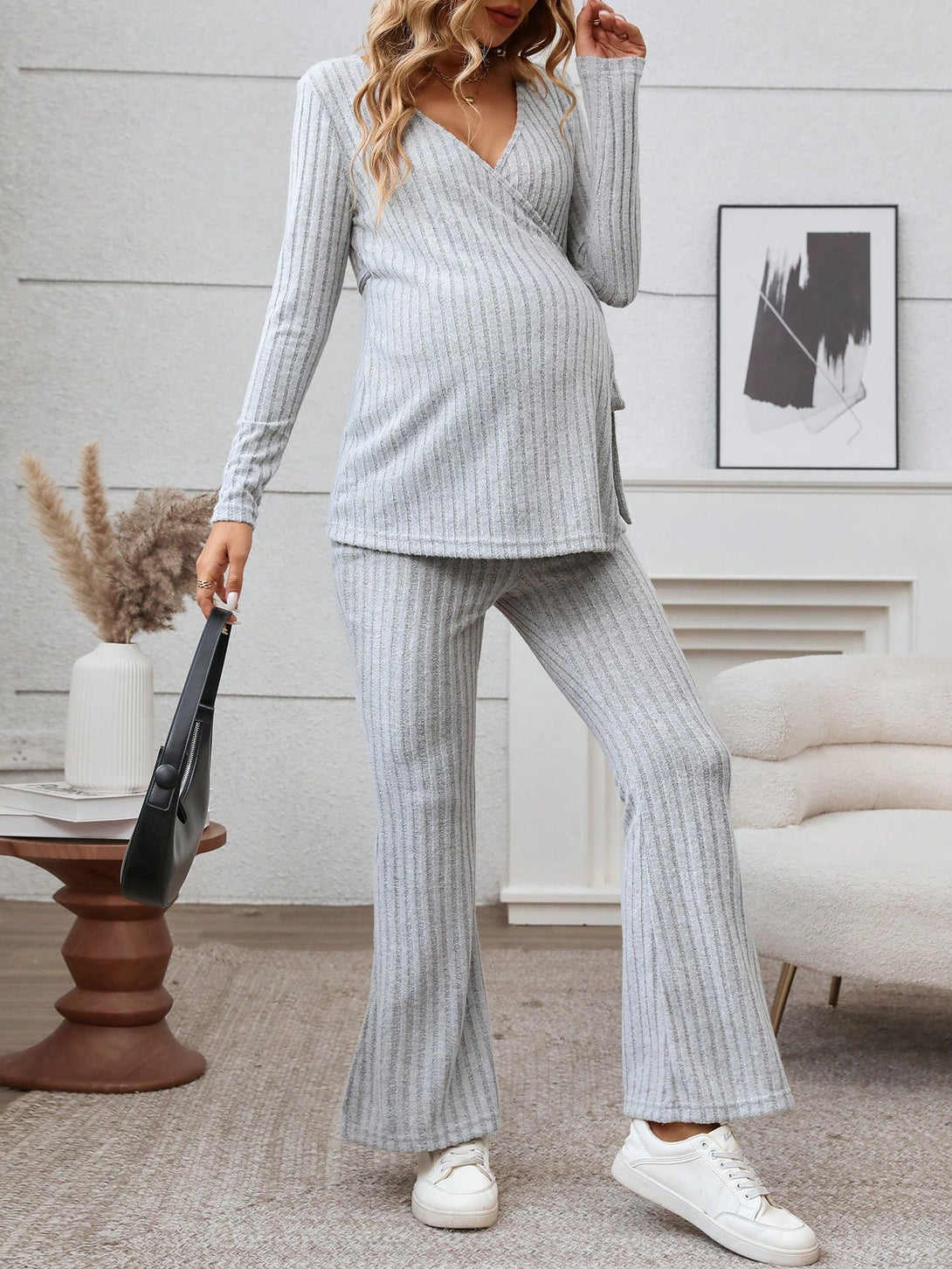 Ropa de Mujer, Ropa Premamá, Lactancia, 39391683, Gris