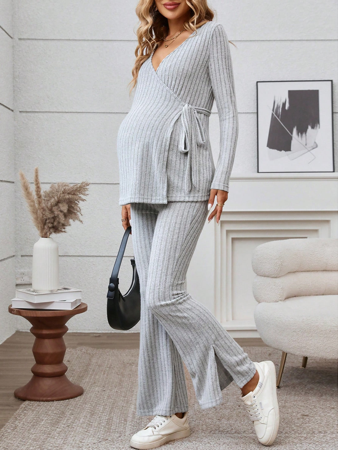 Ropa de Mujer, Ropa Premamá, Lactancia, 39391683, Gris