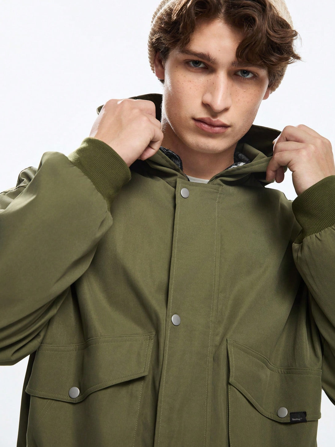 Hombres, Ropa de hombre, Chaquetas & Abrigos para Hombre, COUPLE LOOKBOOK, 42860579, Verde militar