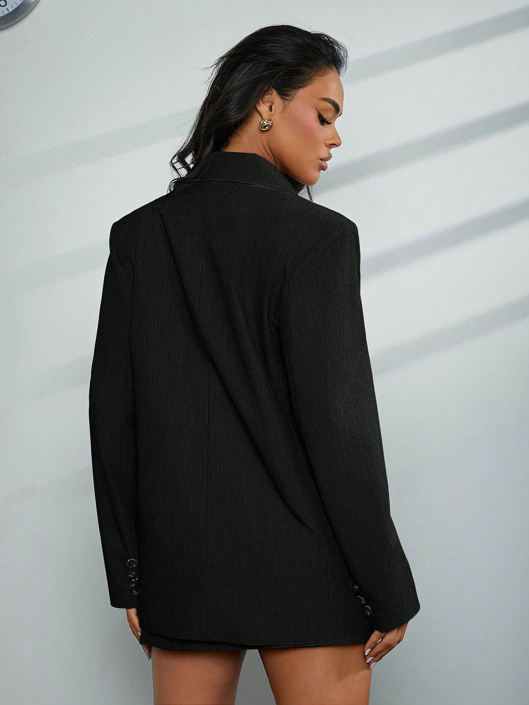 Ropa de Mujer, Trajes de Mujer, Blazers de Mujer, 42894264, Negro