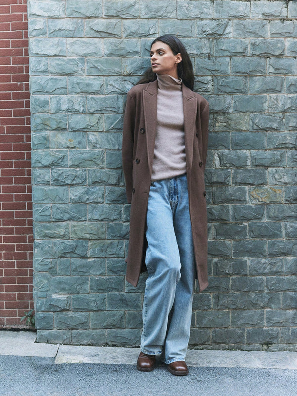 Ropa de Mujer, Ropa de Exterior para Mujer, Abrigos de Mujer, 40775684, Café integral