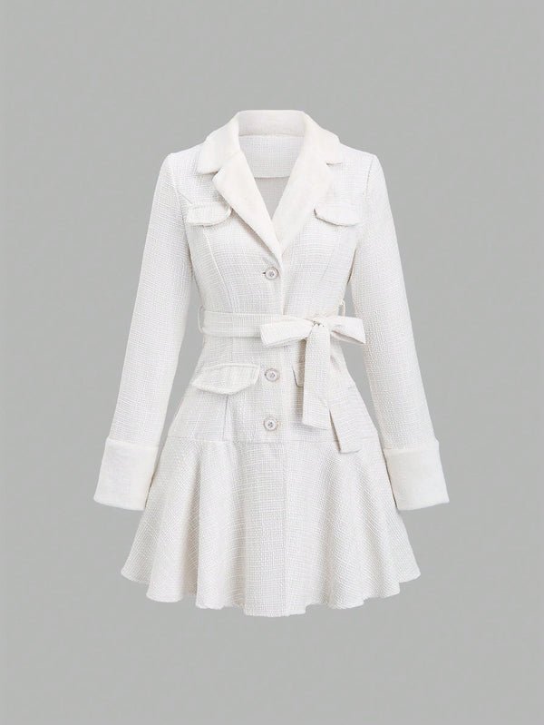 Ropa de Mujer, Ropa de Exterior para Mujer, Abrigos de Mujer, 43005547, Blanco