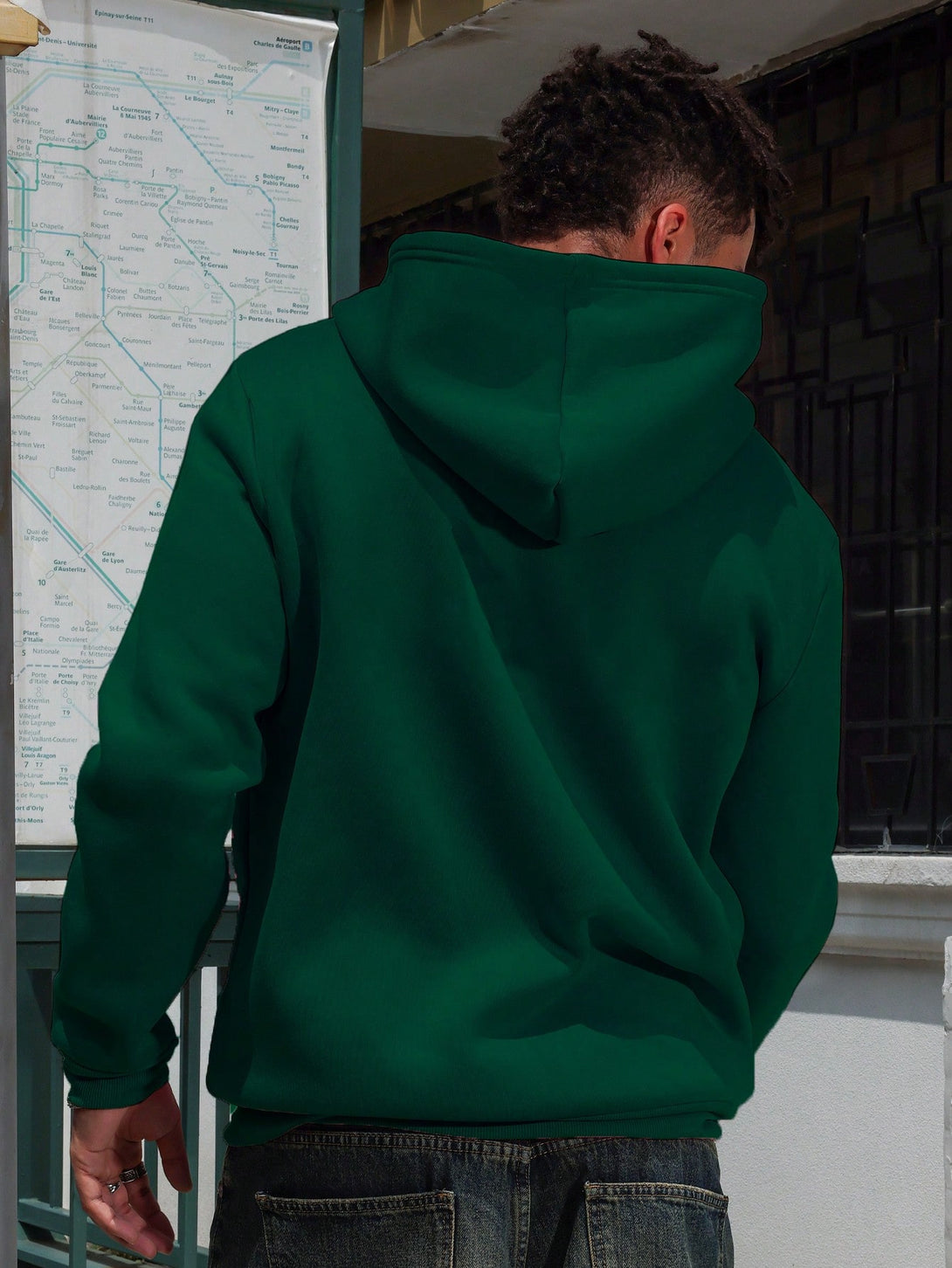 Hombres, Ropa de hombre, Capuchas & Sudaderas para hombres, Sudaderas con Cremallera y Capucha para Hombre, 38358254, Verde Oscuro