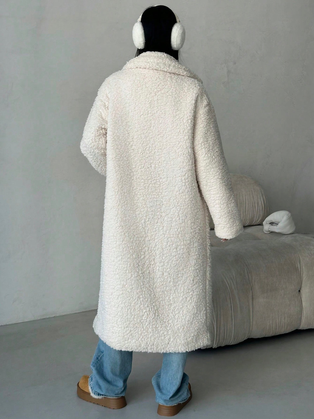 Ropa de Mujer, Ropa de Exterior para Mujer, Abrigos de Mujer, 43394960, Albaricoque