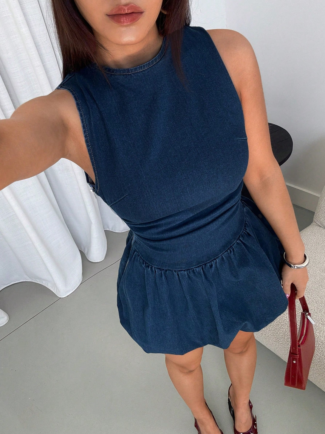 Ropa de Mujer, Mezclilla para mujer, Vestidos mezclilla de mujer, 43565951, Azul
