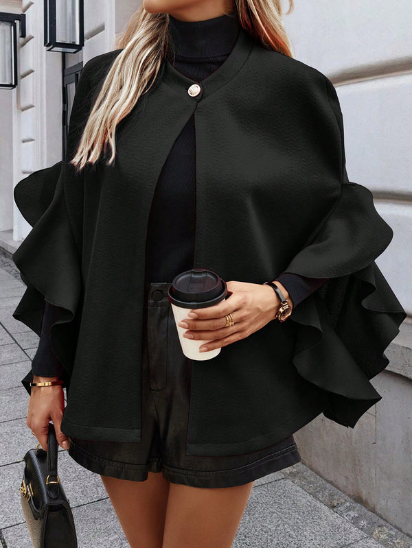 Ropa de Mujer, Ropa de Exterior para Mujer, Abrigos de Mujer, 43692770, Negro