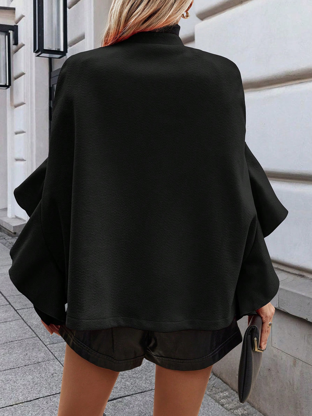 Ropa de Mujer, Ropa de Exterior para Mujer, Abrigos de Mujer, 43692770, Negro
