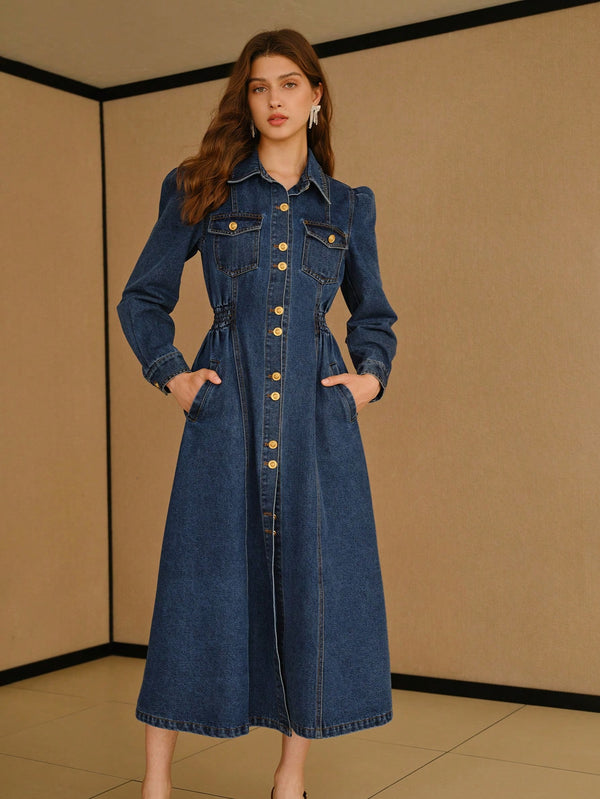 Ropa de Mujer, Mezclilla para mujer, Vestidos mezclilla de mujer, OUTFITS LOOKBOOK, 43975548, Azul lavado medio